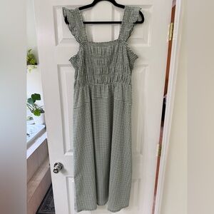 Smocked Gingham Sundress